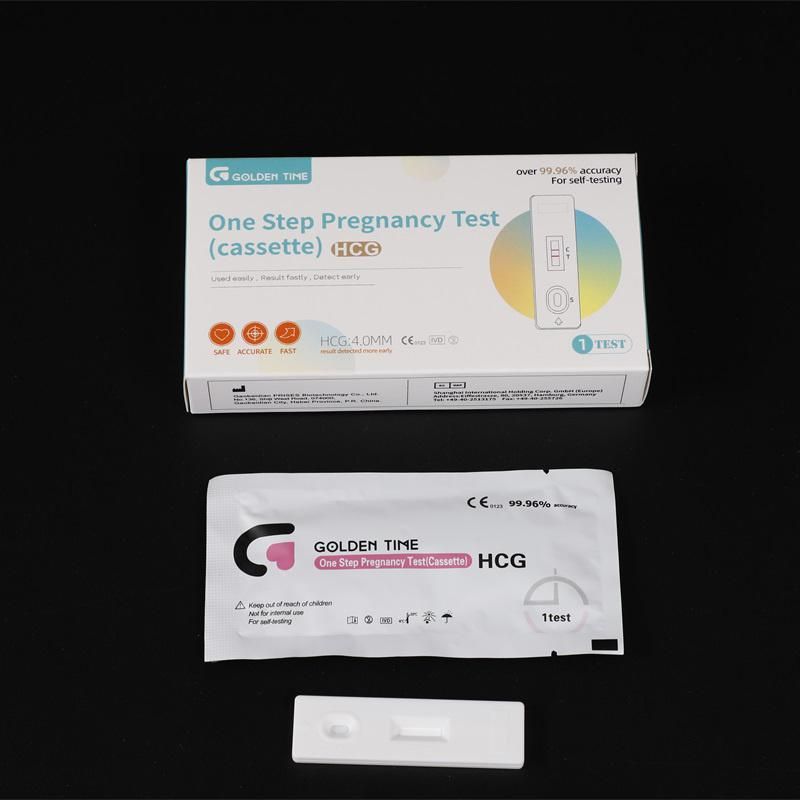 HCG Test Cassette Medical Supplies Pregnancy Test
