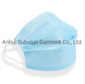 Discount in Stock Non-Woven Medical Surgical Face Mask Disposable Dust Mask 3 Ply Earloop
