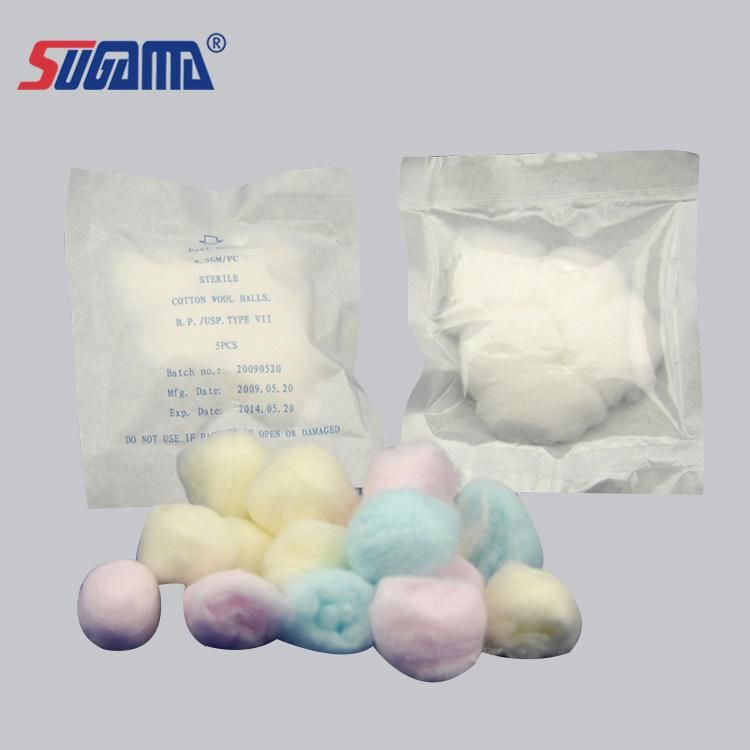 Medical Disposable Absorbent White Cotton Balls