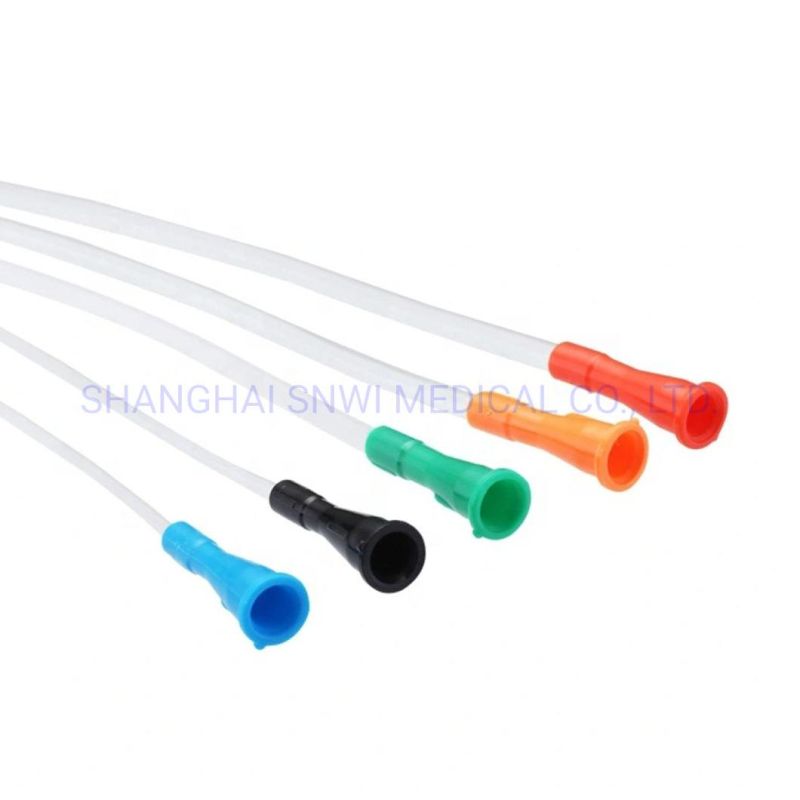 Disposable Medical Nelaton Catheter with ISO Certificates Made From Non-Toxic PVC, Medical Grade