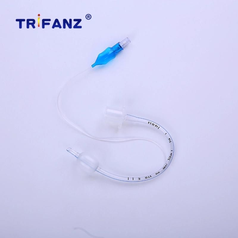 Disposable PVC Endotracheal Tube Prefprmed Without Cuff Manufacturer in China