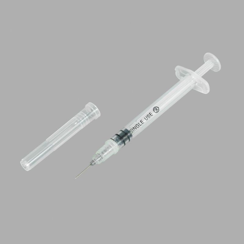 Disposable Medical Grade PP Syringe for Single Use with All Sizes