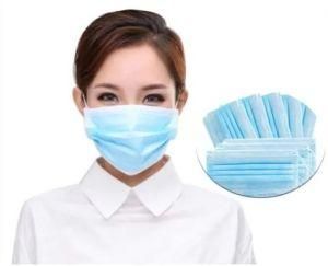 White List Certified 3-Ply Disposable Protective Medical Surgical Face Mask 3 Layer Non Woven Type Iir Face Mask