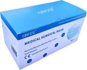 Medical Eco-Friendly Surgical Non-Woven Ear-Loop Adult Mask with CE&#160; &#160;