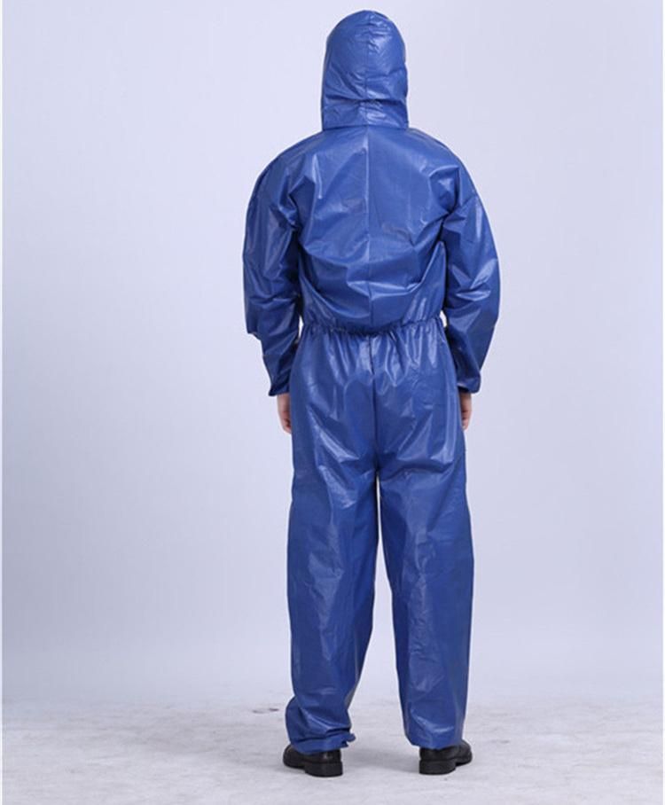 Disposable Nonwoven Protective Coverall Sf Mocroporous with/Without Tap