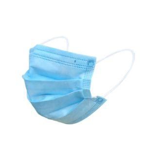 Premium Disposable Earloop Face Masks Blue Procedure Mask 3mm Ear Loop Medical Grade Pack of 50PCS