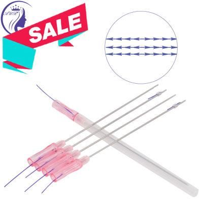 Korea Hilos Facial Cheek Lifting Suture Anti-Aging Pdo/Pcl Mono Screw Cog Thread