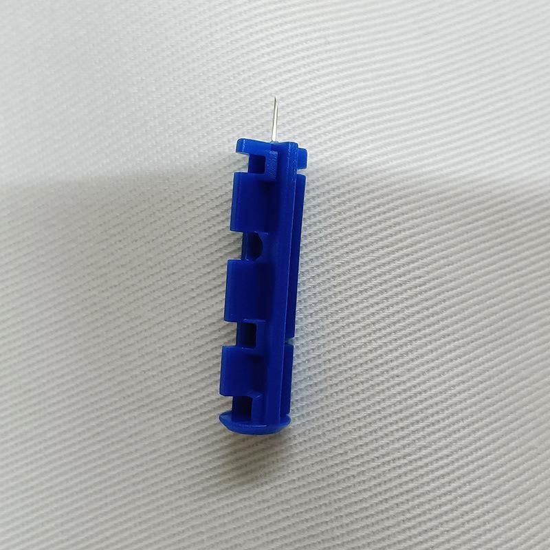 Lancet Disposable Peripheral Blood Collection Needle Manufacturer Wholesale Blue Blood Glucose Meter Cupping Universal Blood Letting Needle 50 Needles Lancet