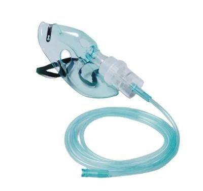 Medical Equipment Simple Oxygen Mask/Nebulizer Mask/CPR Mask/Face Mask with Cushion