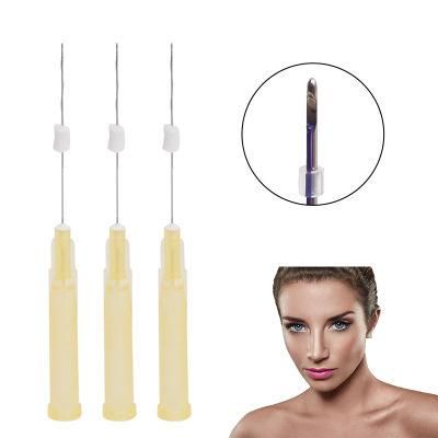 Collagen Eyes Cogged W Type Barbed Pdo Face Lifting Thread