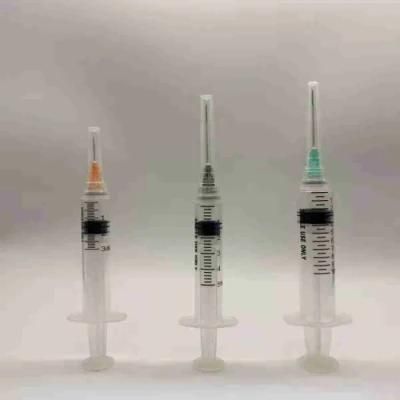 Retractable Safety Syringe 0.3/0.5/1/3/5ml for FDA CE ISO 510K
