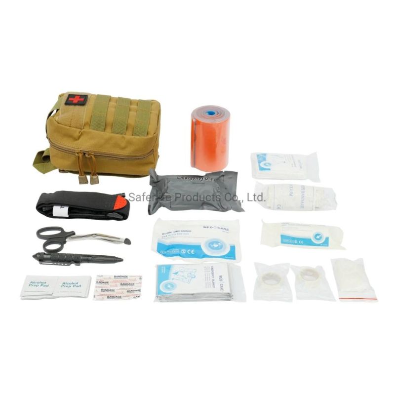 Mello Medical Tactical Trauma Kit Police Ifak Emergency First Aid Bag Outdoor Hiking Camping Survival Bag