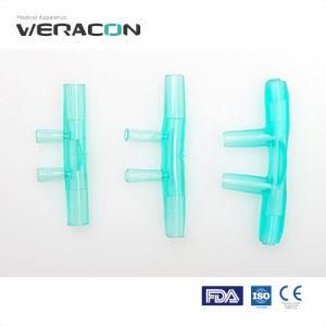 High Quality Disposable Medical Colored Nasal Oxygen Cannula Soft with Ce and ISO