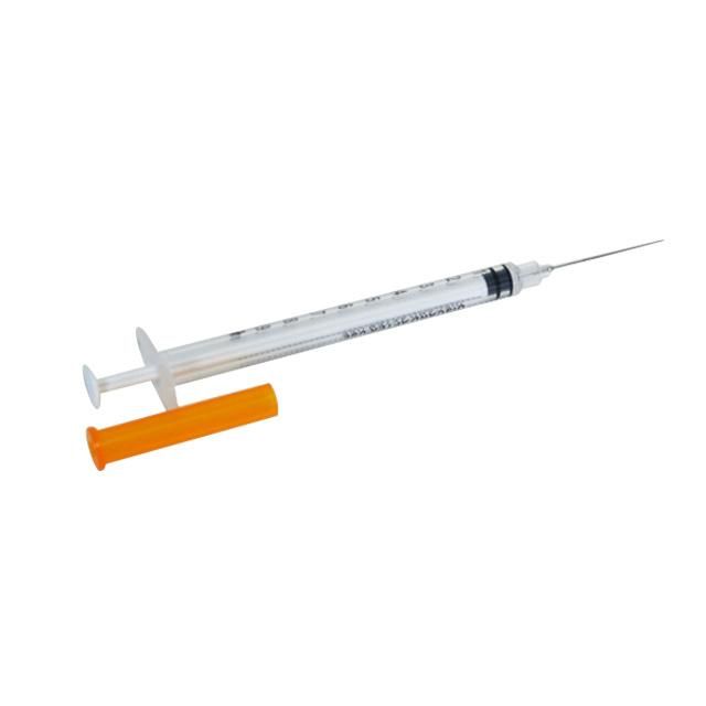 Disposable Medical Safety 1ml Luer Lock Syringe with Low Dead Space