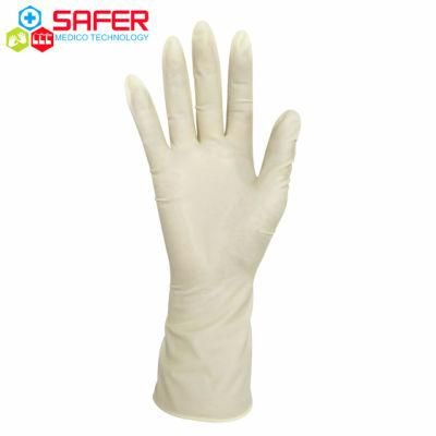Disposable Latex Surgical Glove with Powder Free From Factory