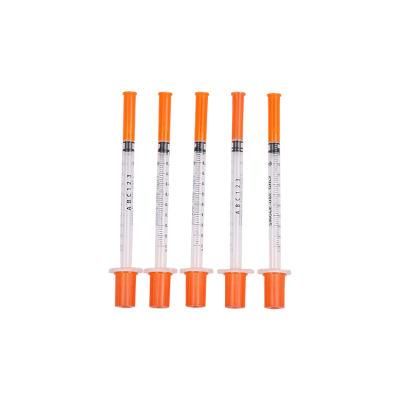 China Wholesale Medical Disposable Insulin Syringe with Needle
