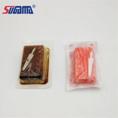 Disposable Medical Surgical Hand Brush with Fillister