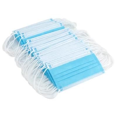 3 Ply Blue Medical Procedure Disposable Surgical Face Mask