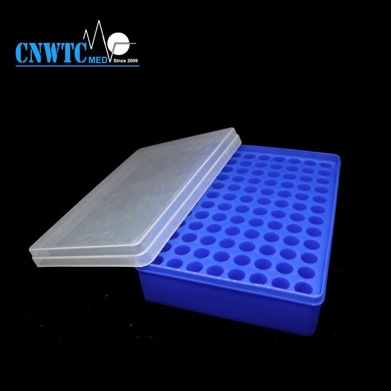 Lab Plastic 96 Well Cryotube Freezing Box