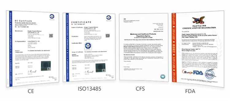 Heat Moisture Exchange Filter (HMEF, Contra Angel) CE ISO