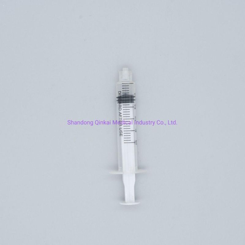 Quality Disposable Syringe with Needle Three Parts CE&FDA Certified