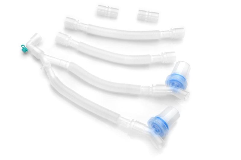 1.8m Collapsible Tubing Disposable Collapsible Breathing Circuit (Expandable) for Pediatric