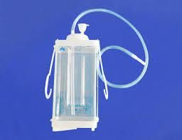 Medical Diposable Single/Double/Triple Chamber Chest Thoracic Drainage Bottle with CE Certificate