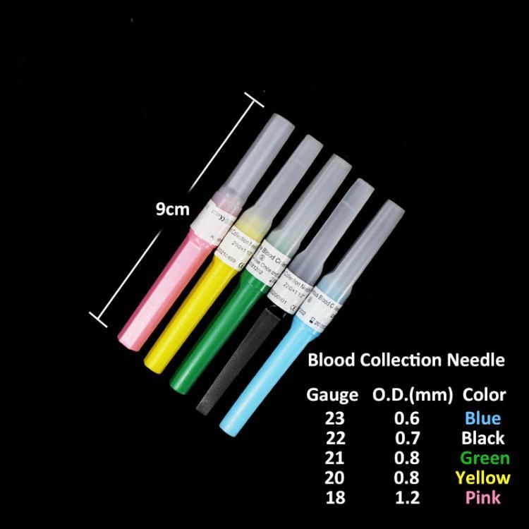 Medical Supply Disposable Vacuum Blood Collection Needle 18g 20g 21g 22g 23G