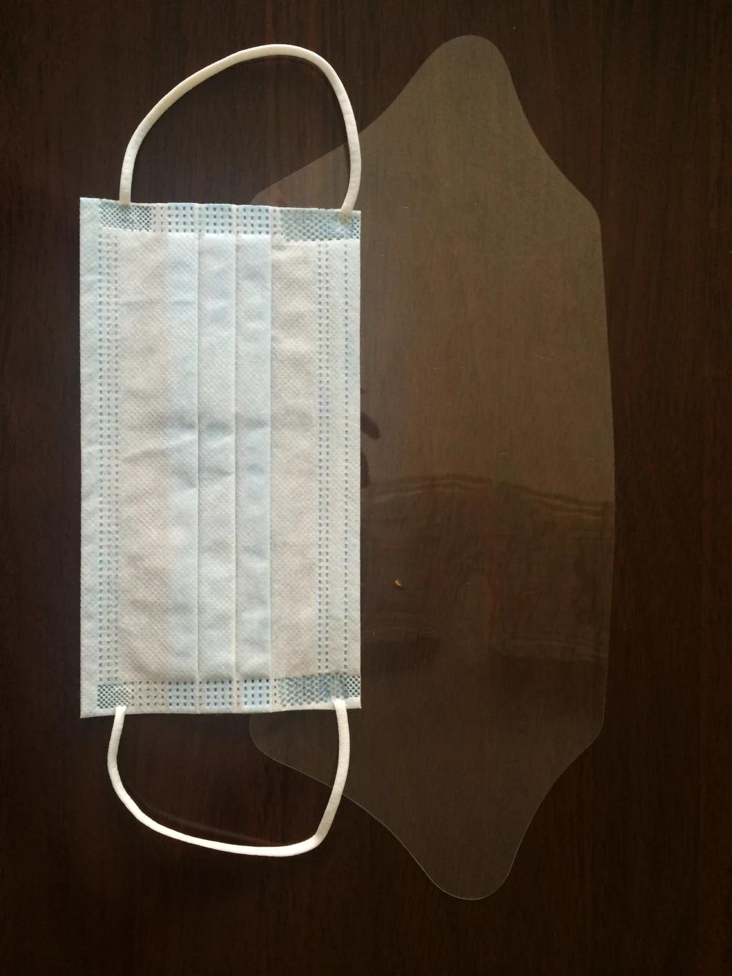 White List Manufacturer AAMI Level 3 Mask with Anti-Fog Shield