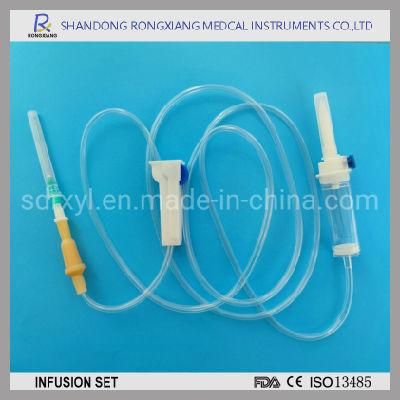 Disposable Infusion Set with Needle, Luer Slip/Luer Lock