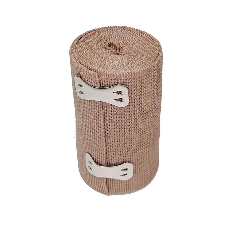 Medical Supply Adhesive Plaster Sport Wrist Pain Relief Cohesive Knee Cotton Compressed Gauze First Aid PBT Skin Elastic Bandage