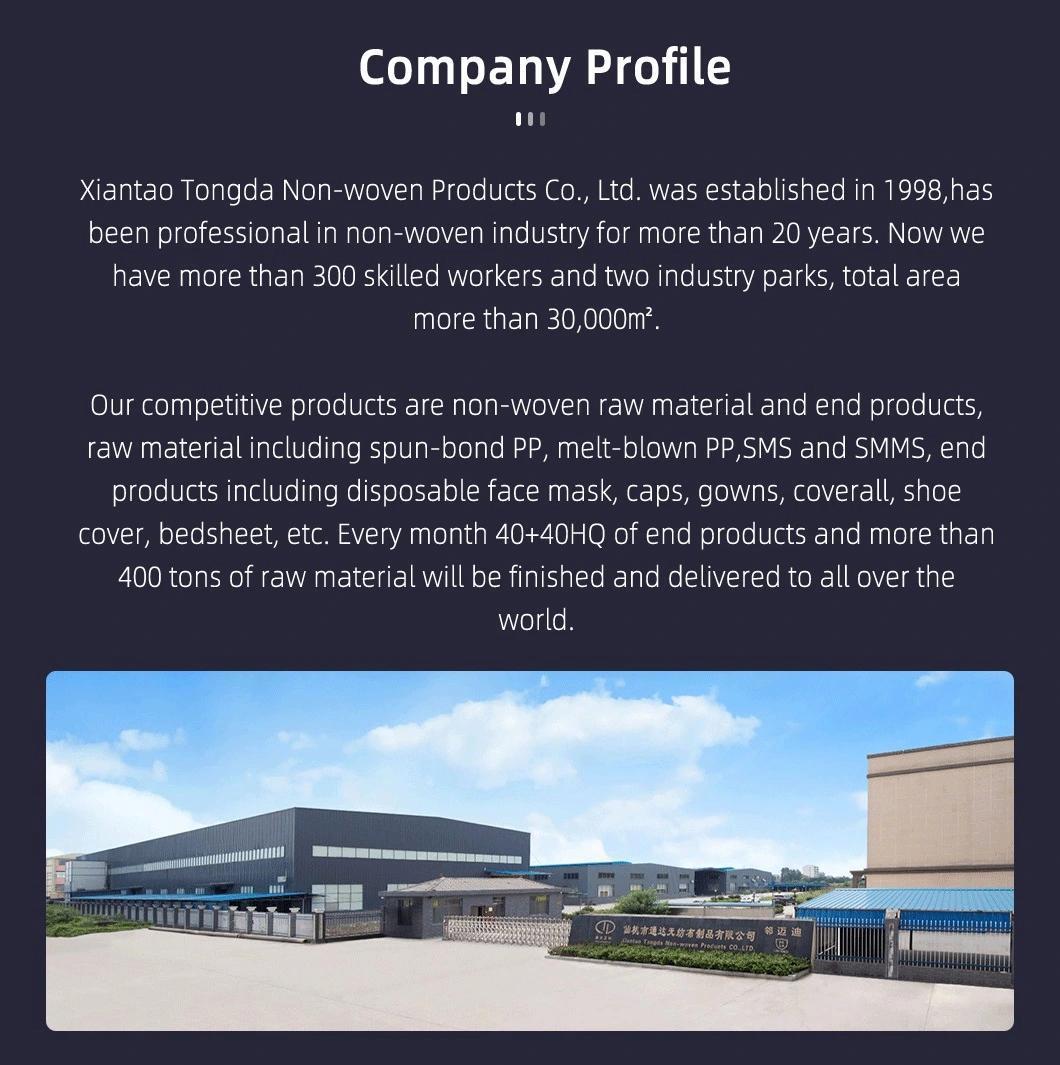 China Factory OEM Manufacturer Round Bouffant Cap Crimped Strip Caps