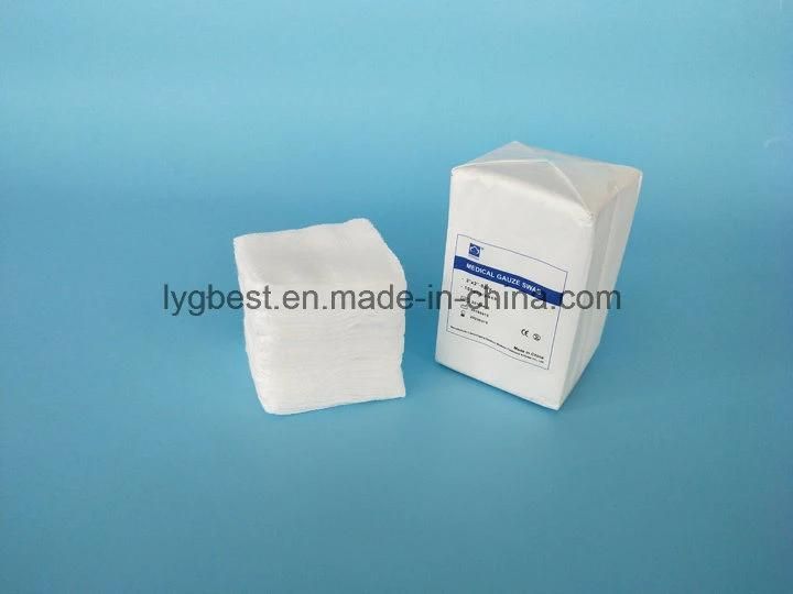 Medical Supply Gauze Swab with X-ray Detectable Threads with FDA Ce ISO Certificates