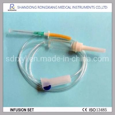 Disposable Medical Infusion Set /I. V Set with Ce, ISO Certificate