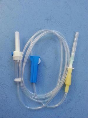 Disposable Medical Ordinary Infusion Set with Needle with Luer Slip or Luer Lock