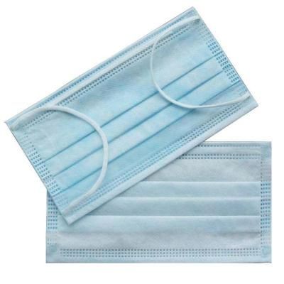 50 PCS Non Woven Sterile Protective Air Pollution Breathable Anti Dust Daily Use Disposable Non Medical Custom Logo Face Mask