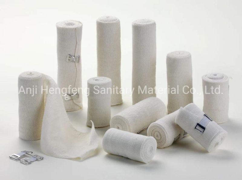 High Quality Thick PBT Elastic Bandage with CE &ISO