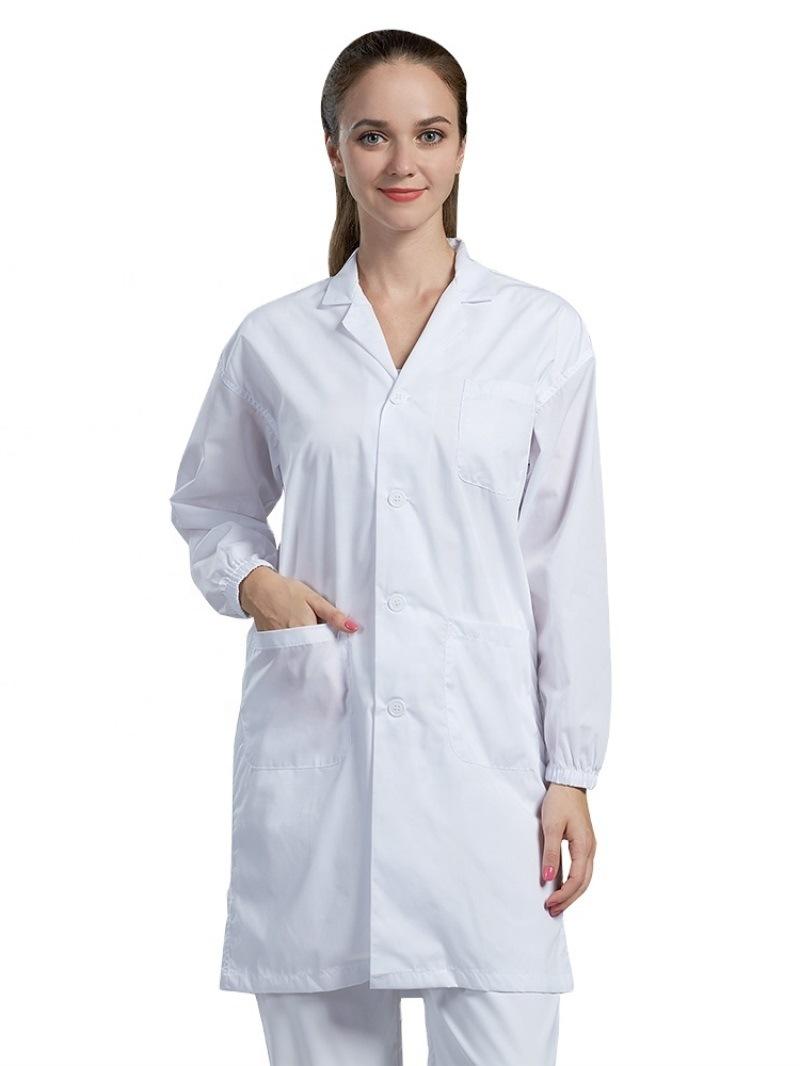 Disinfection and Sterilization of Reusable High Quality Hospital Uniforms White Lab Coat Nurse Clothes