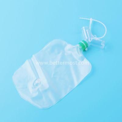 High Quality Medical Oxygen Reservoir Bag with Three Way Connector ISO13485 CE FDA