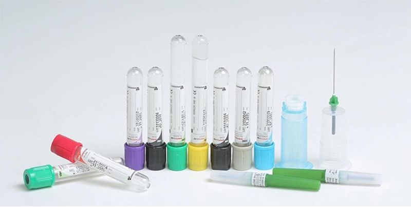 Manufacturer Sale Glass or Pet Non-Vacuum Blood Collection Test Tube with White Cap
