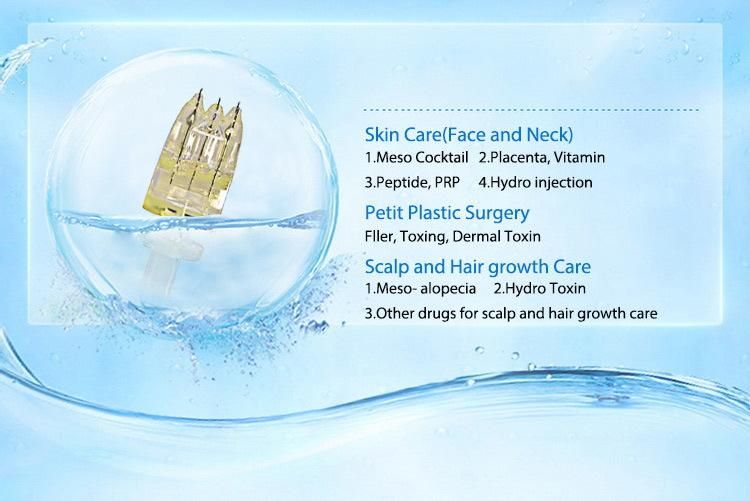 Disposable Multi Needle Water Mesotherapy / Mesotherapy Adjustable 5 Pin Crystal Multi Needle