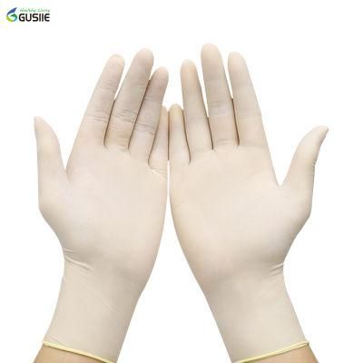 High Quality Disposable Latex Medical Examination Rubber Gloves