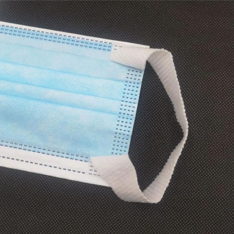Factory Supply Elastic Nonwoven Strip Elastic Spunbond Earloop for Face Mask
