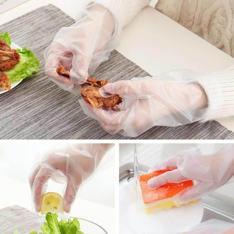 Disposable PE Plastic Food Safe Test Gloves