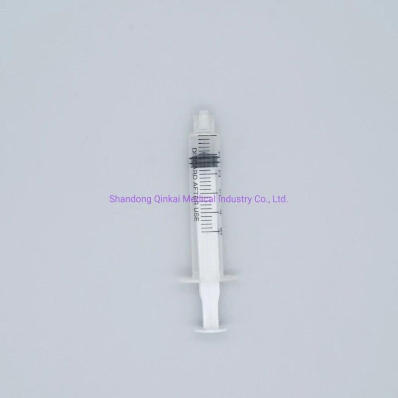 CE&ISO Certified Quality Disposable Syringe with Needle