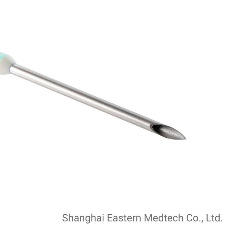 CE&ISO Certificated 6: 100 Luer Hub Disposable Vaccine Injection Needle