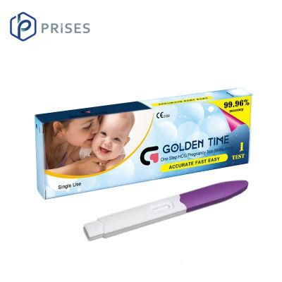 Home Test Kit One Step HCG Pregnancy Test Strip Rapid Test HCG Pregnancy Test Kit Pregnancy Strip Test Kit HCG Test Kit