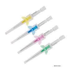 Disposable Safety I. V. Cannula - Y Type with Heparin Cap
