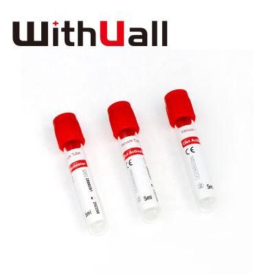 High-Quality Good Price Disposable Vacuum Clot Activator Blood Collection Tubes
