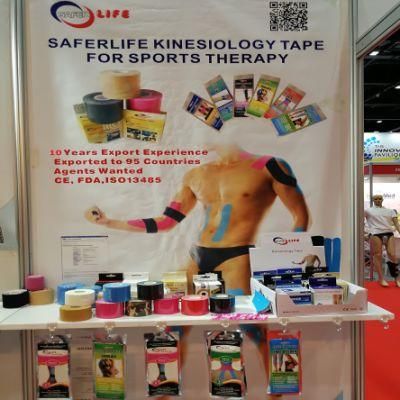 Approval Stock Cotton Sports Therapy Tape 5cm *5m Kinesio Tape
